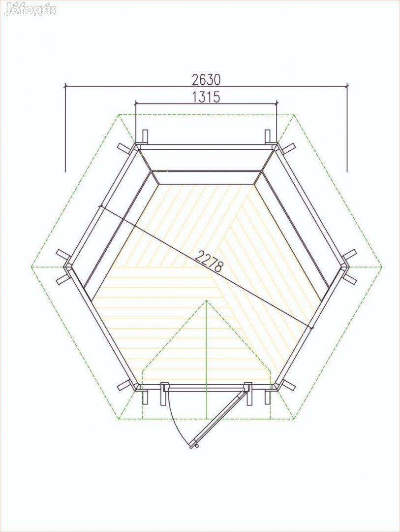 Luxus grillház 45 m egész éves kerti élmény!