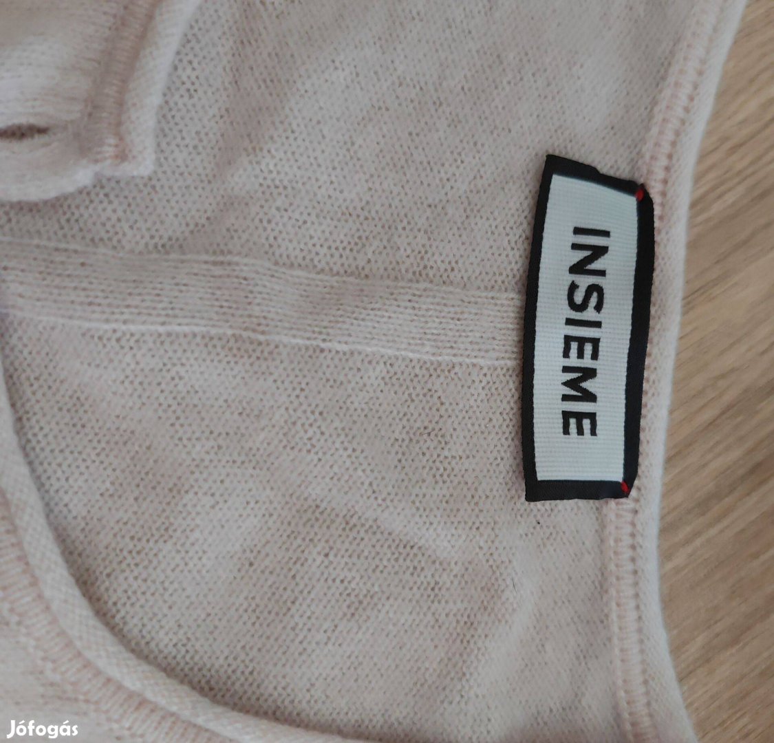 Luxus női kasmír kardigán pulóver szett