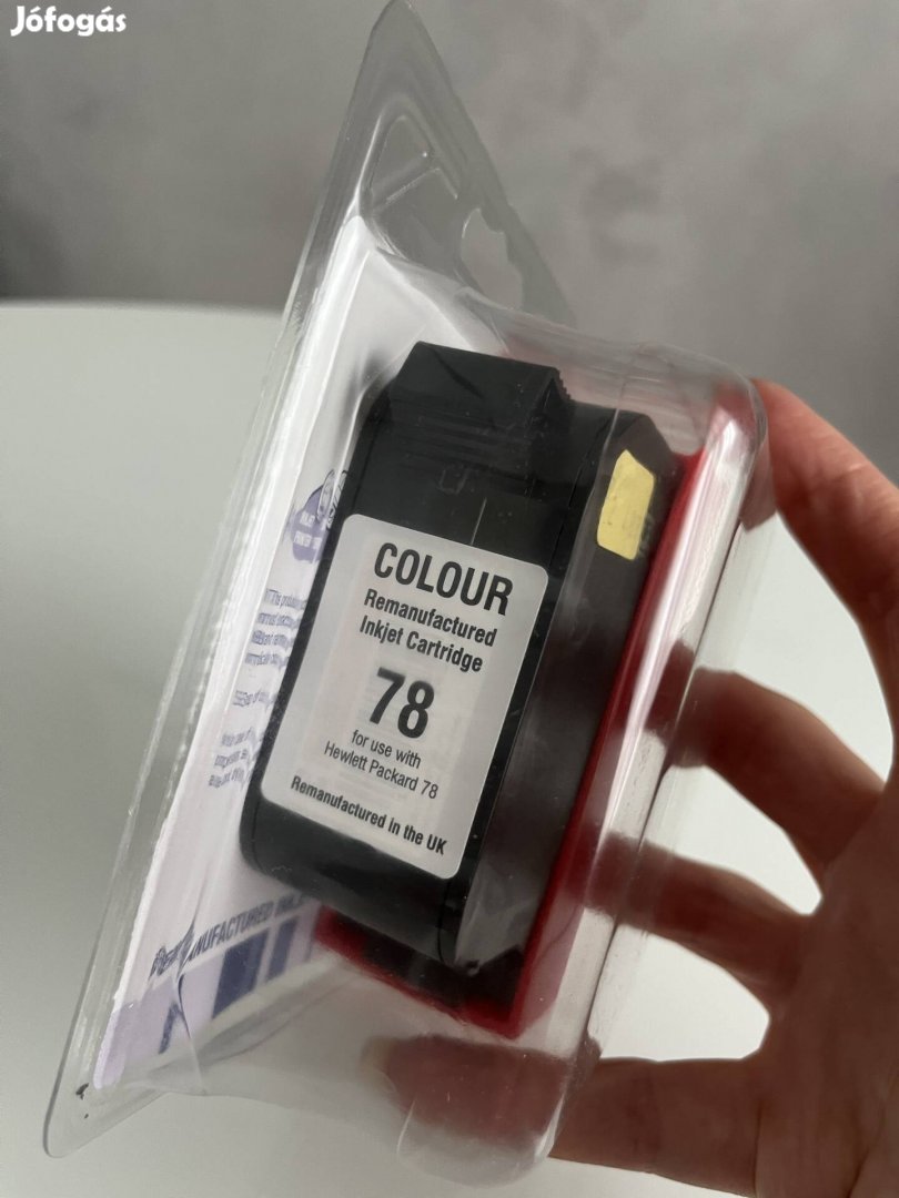 Lyreco colour Remanufactured Inkjet Cartridge 78 HP használatra 