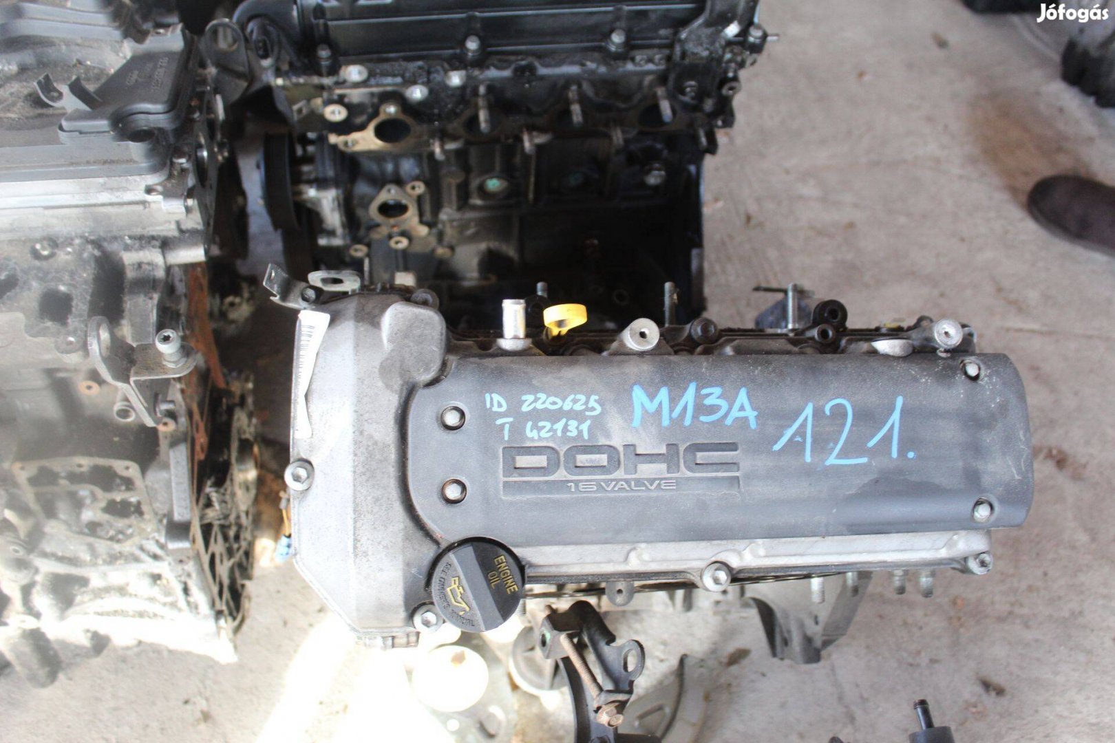 M13A fűzött blokk hengerfejjel Suzuki Ignisből (okoskerekes)