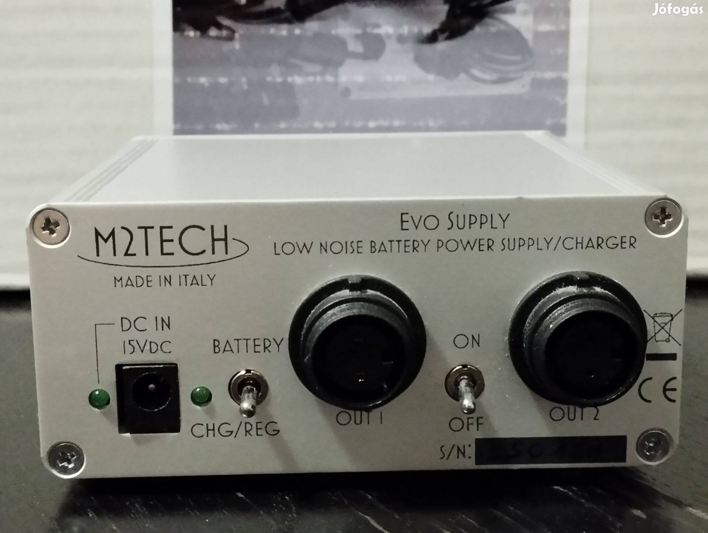 M2tech Evo Power Supply Audiofil akkumulátoros tápegység alkalmi áron!