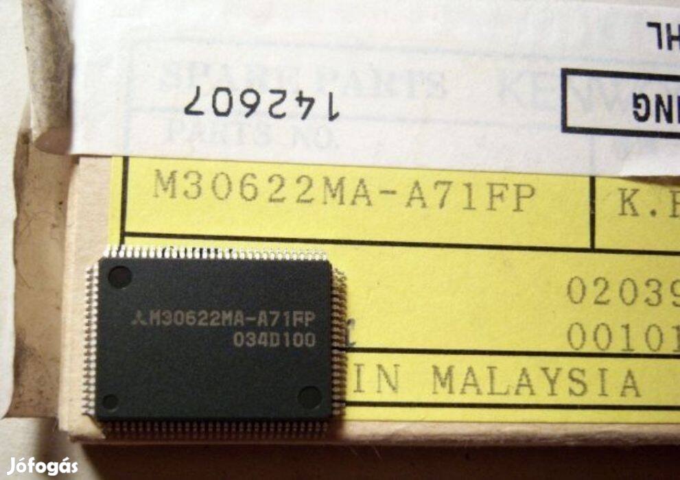 M30622MA-A71FP (Mitsubishi) új (Single Chip 16-Bit Cmos Microcomputer)