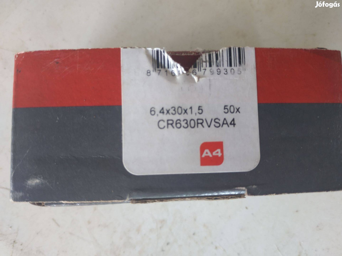 M6x30 40db nagyméretű saválló karosszéria alátét