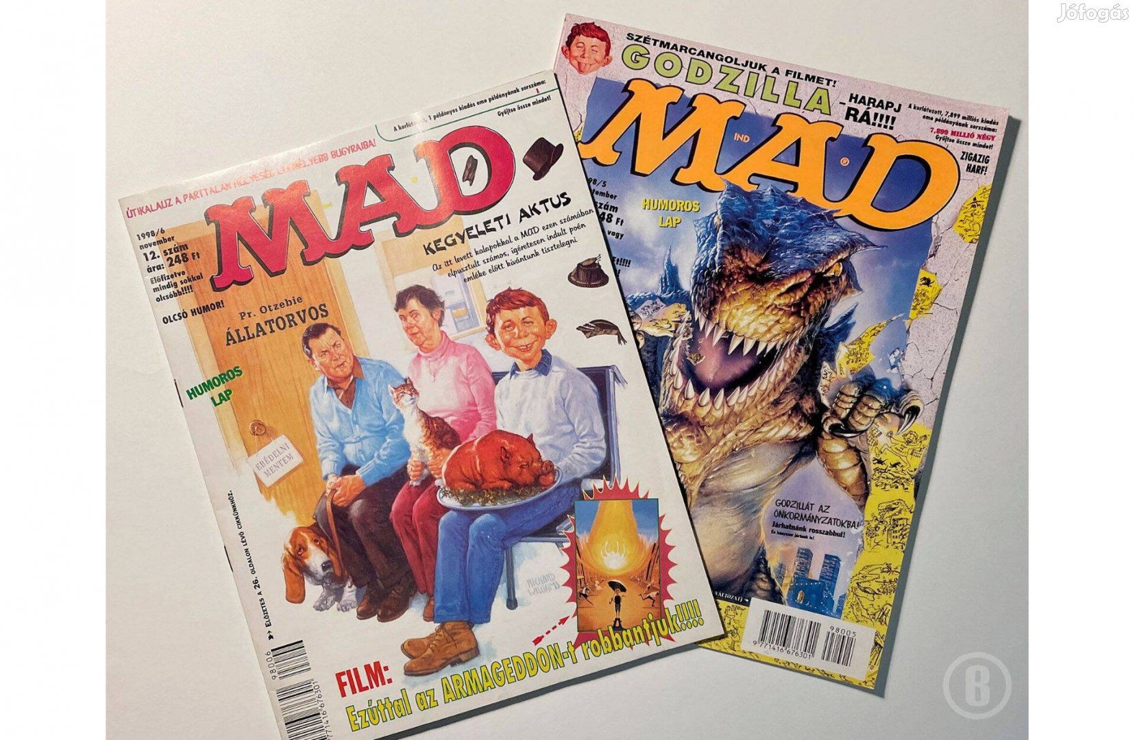MAD humormagazin (1998 /5, 6. - 2 db) - - Csak személyesen!
