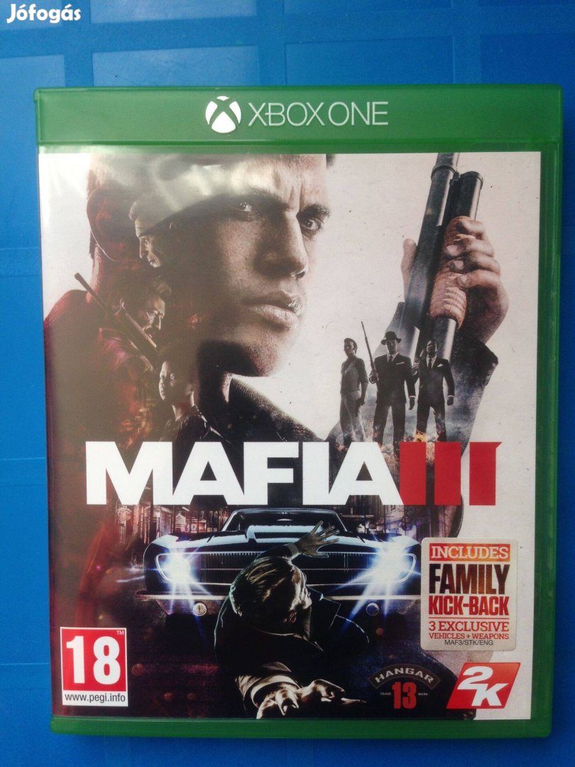 MAFIA III xbox one-series x játék,eladó-csere"