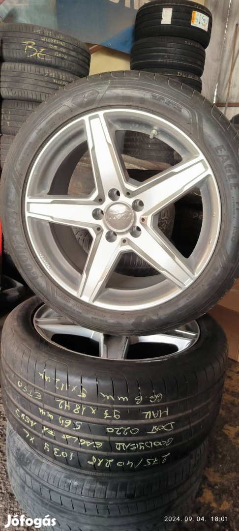 MAK 18" 5x112 Alufelni Nyári Gumival