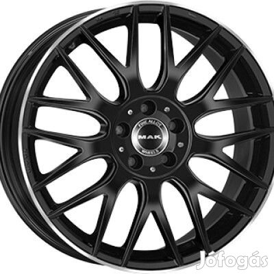 MAK ARROW Fényes fekete Polírozott LIP 10X21 5X112 ET22 CB66,6 |