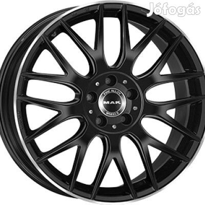 MAK ARROW Fényes fekete Polírozott LIP 9X19 5X112 ET20 CB66,6 |