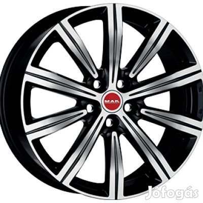 MAK BIRMINGHAM Fényes fekete Polírozott 8,5X19 5X120 ET45