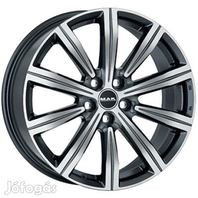 MAK BIRMINGHAM Gunmetal Polírozott 8X19 5X120 ET38 CB72,6 | alufelni |