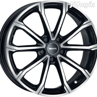 MAK DAVINCI Fényes fekete Polírozott 7X17 5X112 ET41 CB57,1 |