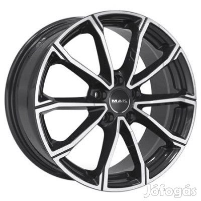 MAK DAVINCI Fényes fekete Polírozott 7X17 5X114,3 ET35 CB60,1 |