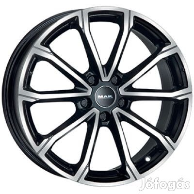 MAK DAVINCI Fényes fekete Polírozott 7X17 5X114,3 ET35 CB66,1 |