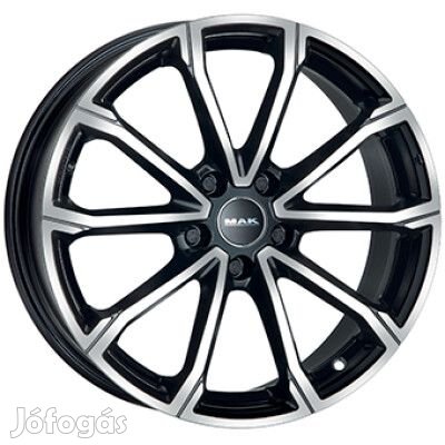 MAK DAVINCI Fényes fekete Polírozott 7X18 5X100 ET39 CB57,1 |