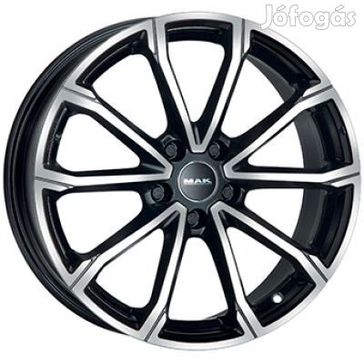 MAK DAVINCI Fényes fekete Polírozott 7,5X18 5X112 ET48 CB57,1 |