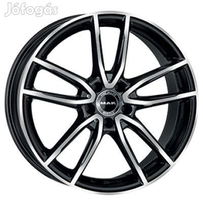 MAK EVO Fényes fekete Polírozott 8,5X20 5X112 ET29 CB66,6 | alufelni |