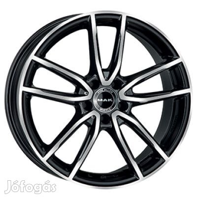MAK EVO Fényes fekete Polírozott 8,5X21 5X112 ET40 CB66,6 | alufelni |