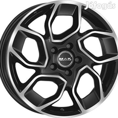 MAK EXPRESS Fényes fekete Polírozott 6,5X16 5X108 ET46 CB65,1 |