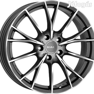 MAK FABRIK Gunmetal Polírozott 8X18 5X120 ET52 CB72,6 | alufelni |