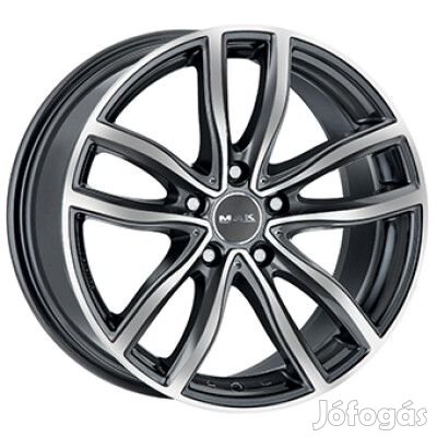 MAK FAHR GUN METAL MIRROR 8,5X19 5X120 ET38 72,6 | alufelni |