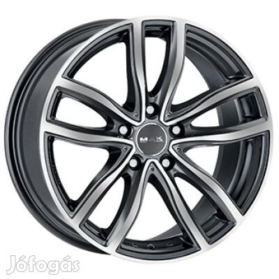 MAK FAHR Gunmetal Polírozott 8X20 5X120 ET35 CB72,6 | alufelni |