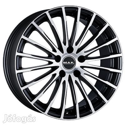 MAK FATALE Tompa fekete Polírozott 7,5X17 5X110 ET41 CB65,1 |