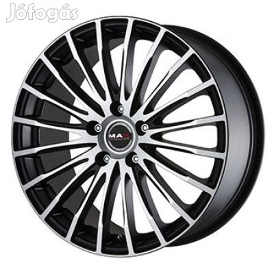 MAK FATALE Tompa fekete Polírozott 8X18 5X114,3 ET40 CB76 | alufelni |