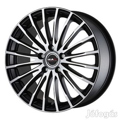 MAK FATALE Tompa fekete Polírozott 8,5X19 5X112 ET42 CB76 | alufelni |