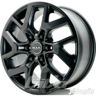 MAK GRAVEL Fényes fekete 7,5X19 6X120 ET52 CB74,5 | alufelni |