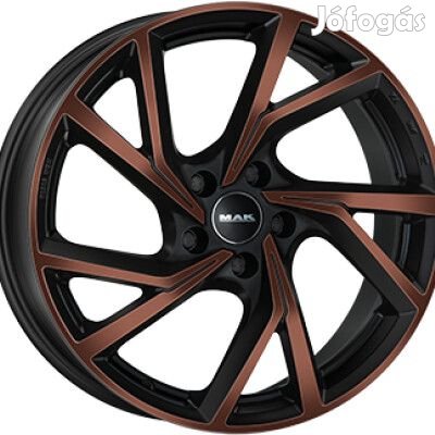 MAK KASSEL Fekete réz 8X18 5X112 ET43 CB57,1 | alufelni |
