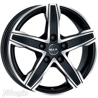 MAK KING 5 Tompa fekete Polírozott 7,5X18 5X130 ET58 CB78,1 |