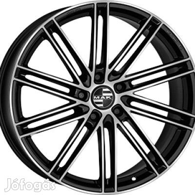 MAK LEIPZIG-D Fényes fekete Polírozott 11,5X21 5X130 ET65 CB71,6 |