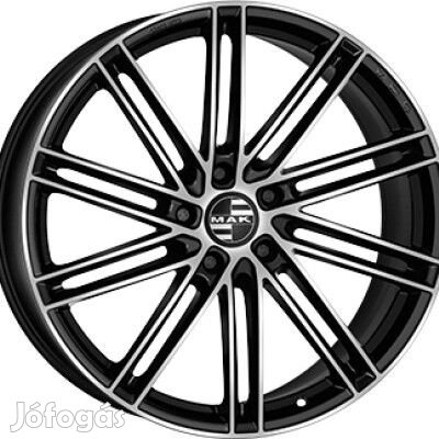 MAK LEIPZIG Fényes fekete Polírozott 7,5X20 5X130 ET32 CB66,4 |