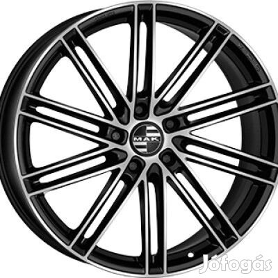 MAK LEIPZIG Fényes fekete Polírozott 9X20 5X130 ET57 CB71,6 |
