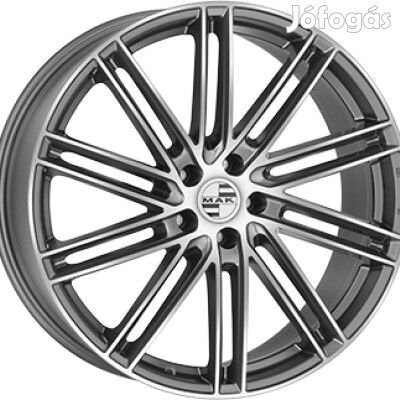 MAK LEIPZIG Gunmetal Polírozott 9,5X21 5X112 ET27 CB66,4 | alufelni |