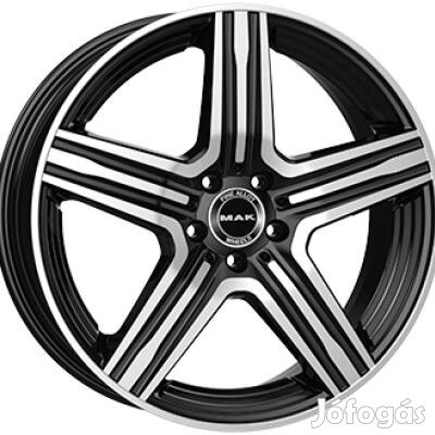 MAK LEWIS Fényes fekete Polírozott 8,5X20 5X112 ET60 CB66,6 |