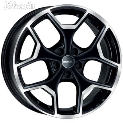 MAK LIBERTY Fényes fekete Polírozott 7,5X18 5X110 ET39 CB65,1 |