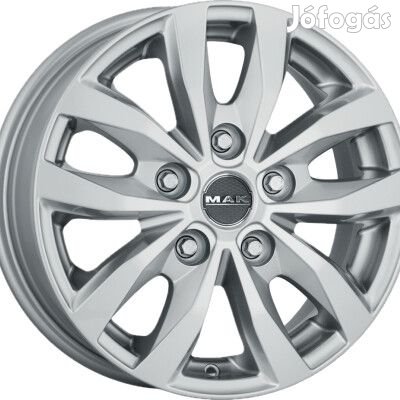 MAK LOAD 5 SILVER 7X17 5X130 ET66 CB89,1 | alufelni |