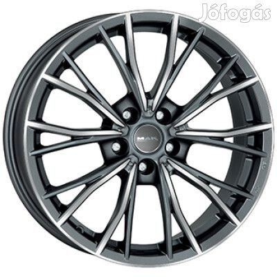 MAK MARK-D Gunmetal Polírozott 9,5X19 5X120 ET39 CB72,6 | alufelni |