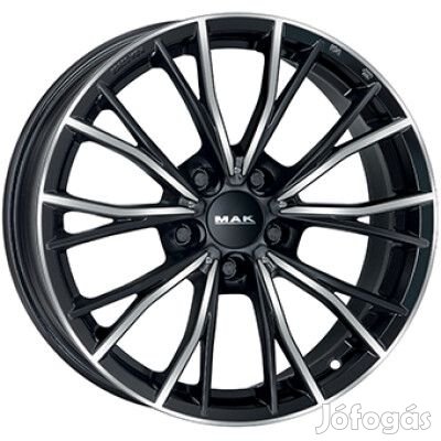 MAK MARK Fényes fekete Polírozott 8X18 5X112 ET20 CB66,6 | alufelni |