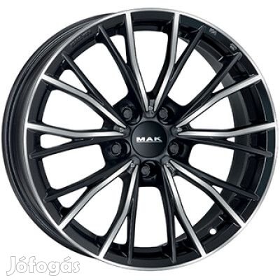 MAK MARK Fényes fekete Polírozott 8,5X19 5X112 ET40 CB66,6 | alufelni