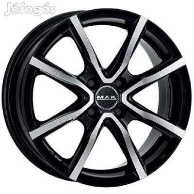 MAK MILANO 4 Fényes fekete Polírozott 6,5X16 4X100 ET35 CB72