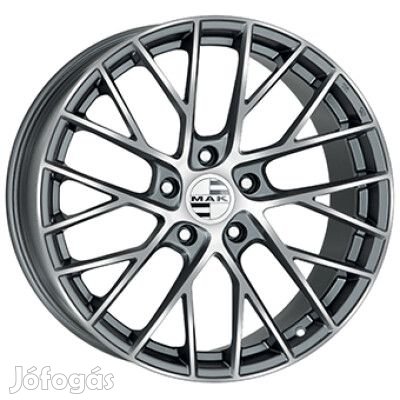 MAK MONACO-D Gunmetal Polírozott 11,5X21 5X130 ET67 CB71,6 | alufelni