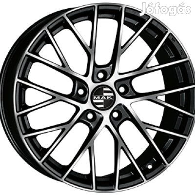 MAK MONACO Fényes fekete Polírozott 8,5X19 5X130 ET52 CB71,6 |