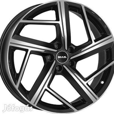 MAK QVATTRO Fényes fekete Polírozott 8X18 5X112 ET39 CB66,4 |