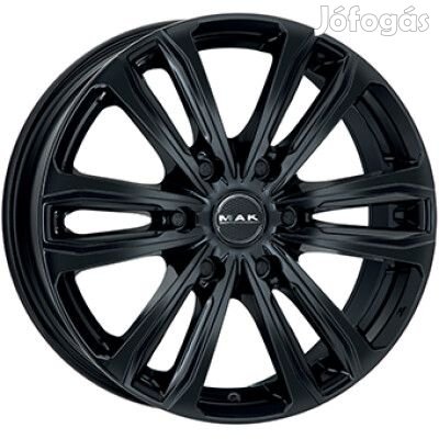 MAK SAFARI 6 Fényes fekete 8X18 6X114,3 ET45 CB66,1 | alufelni |