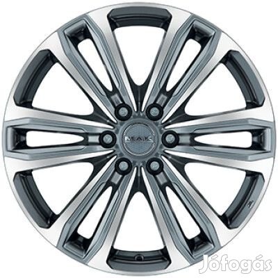 MAK SAFARI 6 Gunmetal Polírozott 8X18 6X139,7 ET50 CB93,1 | alufelni |