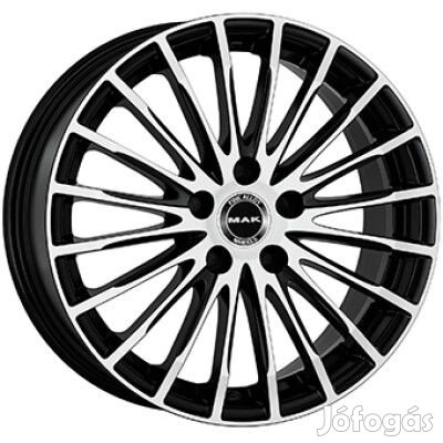 MAK STARLIGHT Tompa fekete Polírozott 8,5X19 5X112 ET35 CB66,6 |