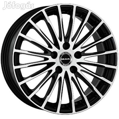 MAK STARLIGHT Tompa fekete Polírozott 9X18 5X112 ET25 CB66,6 |