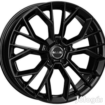MAK STILO Fényes fekete 8,5X19 5X112 ET25 CB66,4 | alufelni |